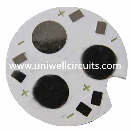 Aluminiumbaserede trykte kredsløb