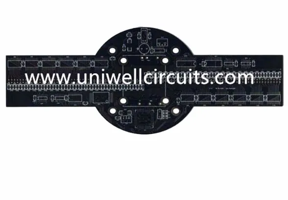Dobbeltsidet carbon-blæk PCB